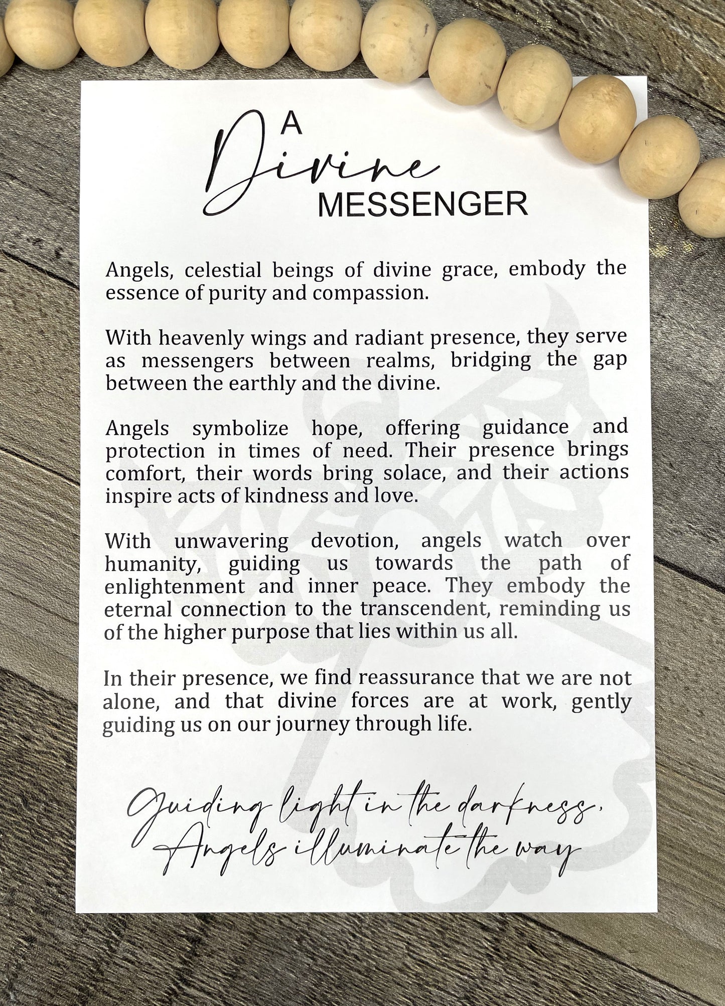 A Divine Messenger Angel Ornament