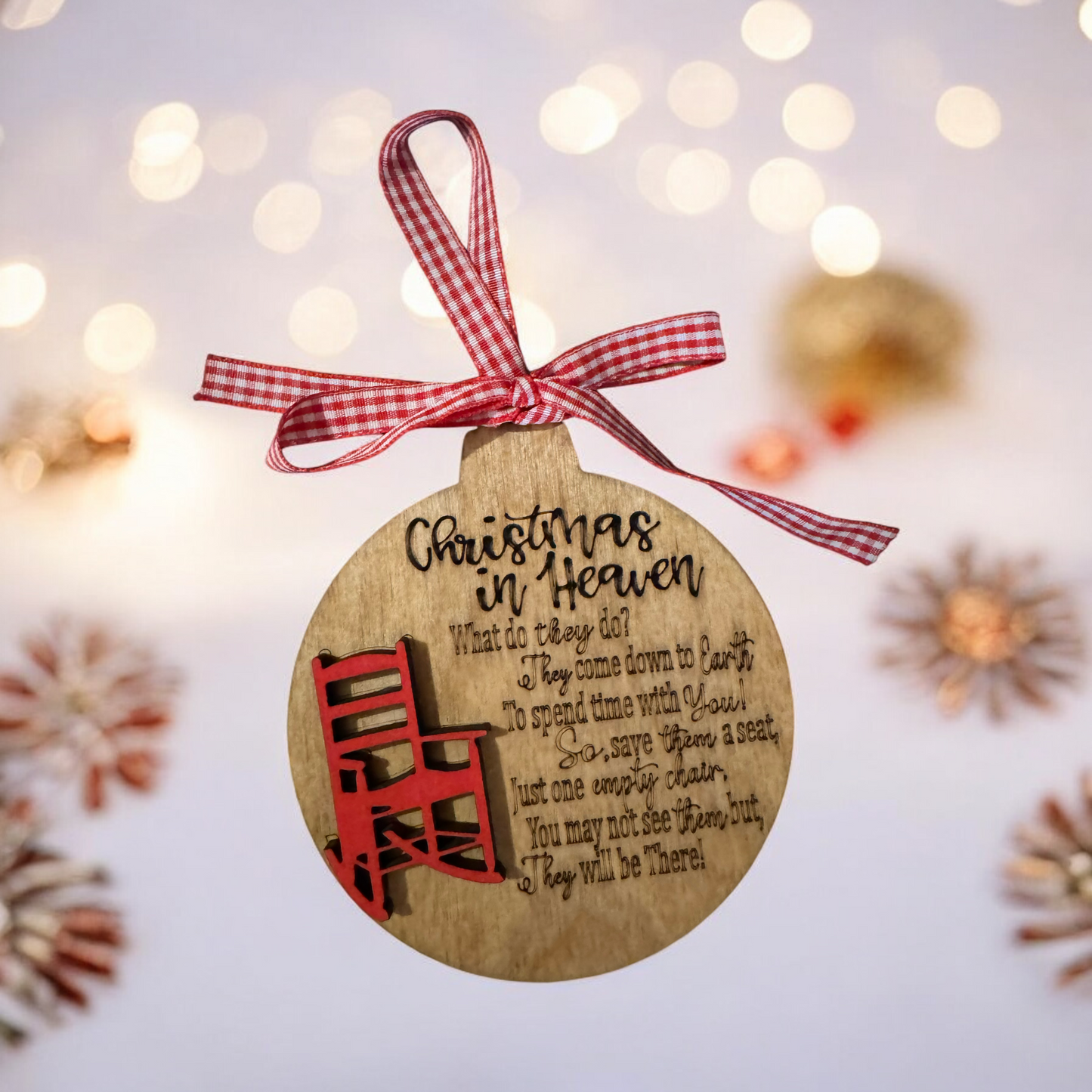 Christmas in Heaven Ornament
